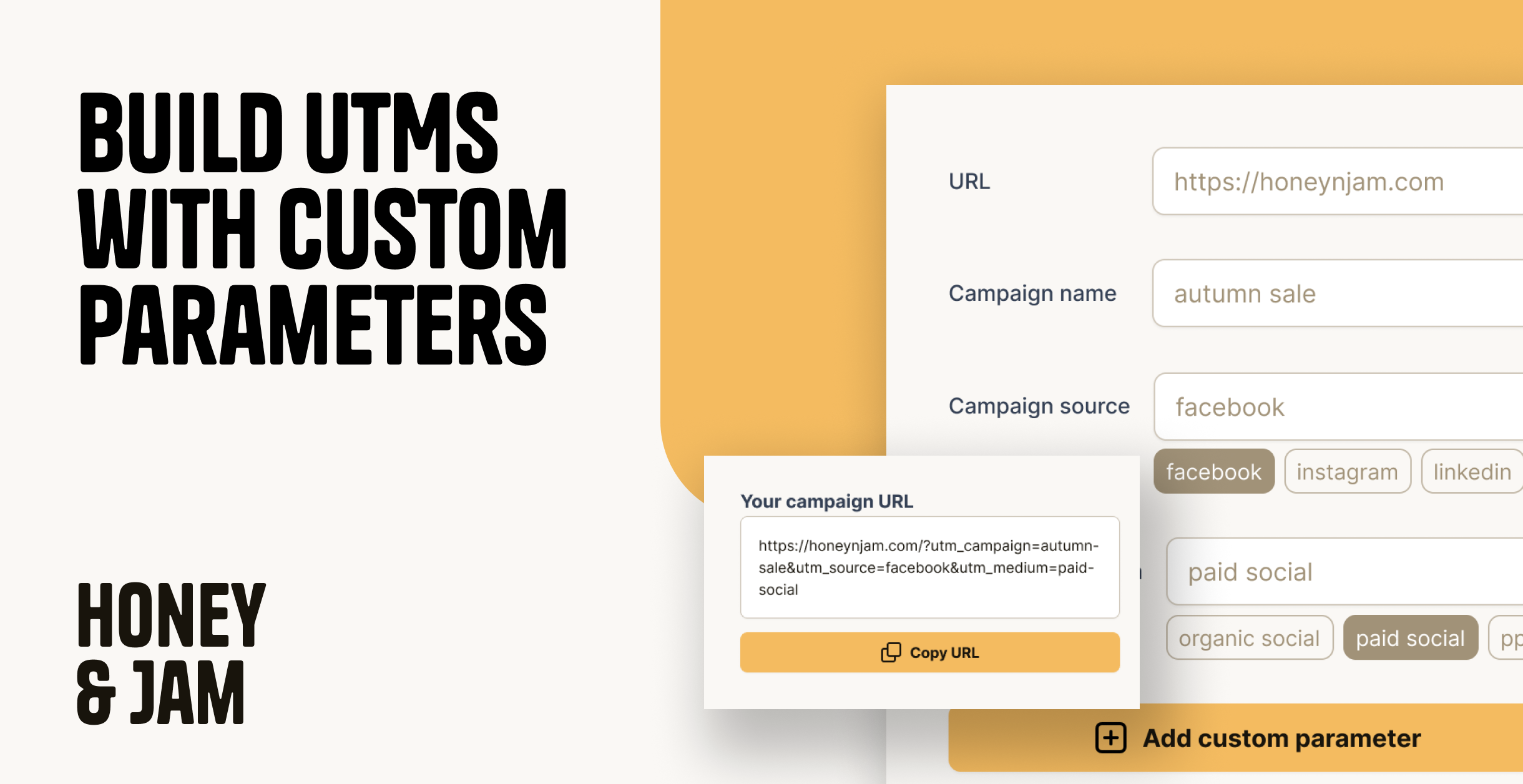 Custom UTM Builder Honey Jam Custom utm builder honey jam